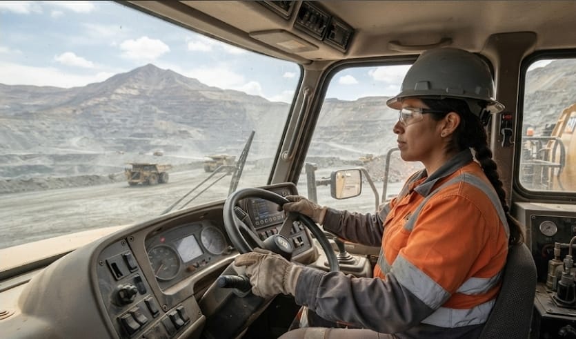 CONDUCTOR DE CAMIÓN LUBRICADOR CAT 740B ​SGS